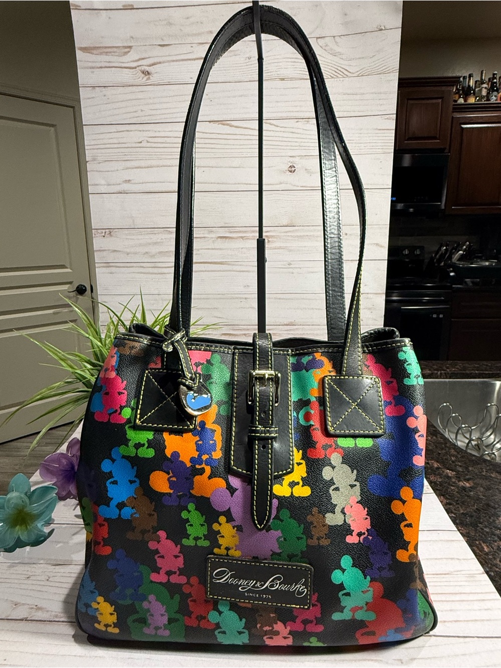 Dooney & Bourke • Disney Parks • Mickey Silhouette Wonder Tote • Original 2010